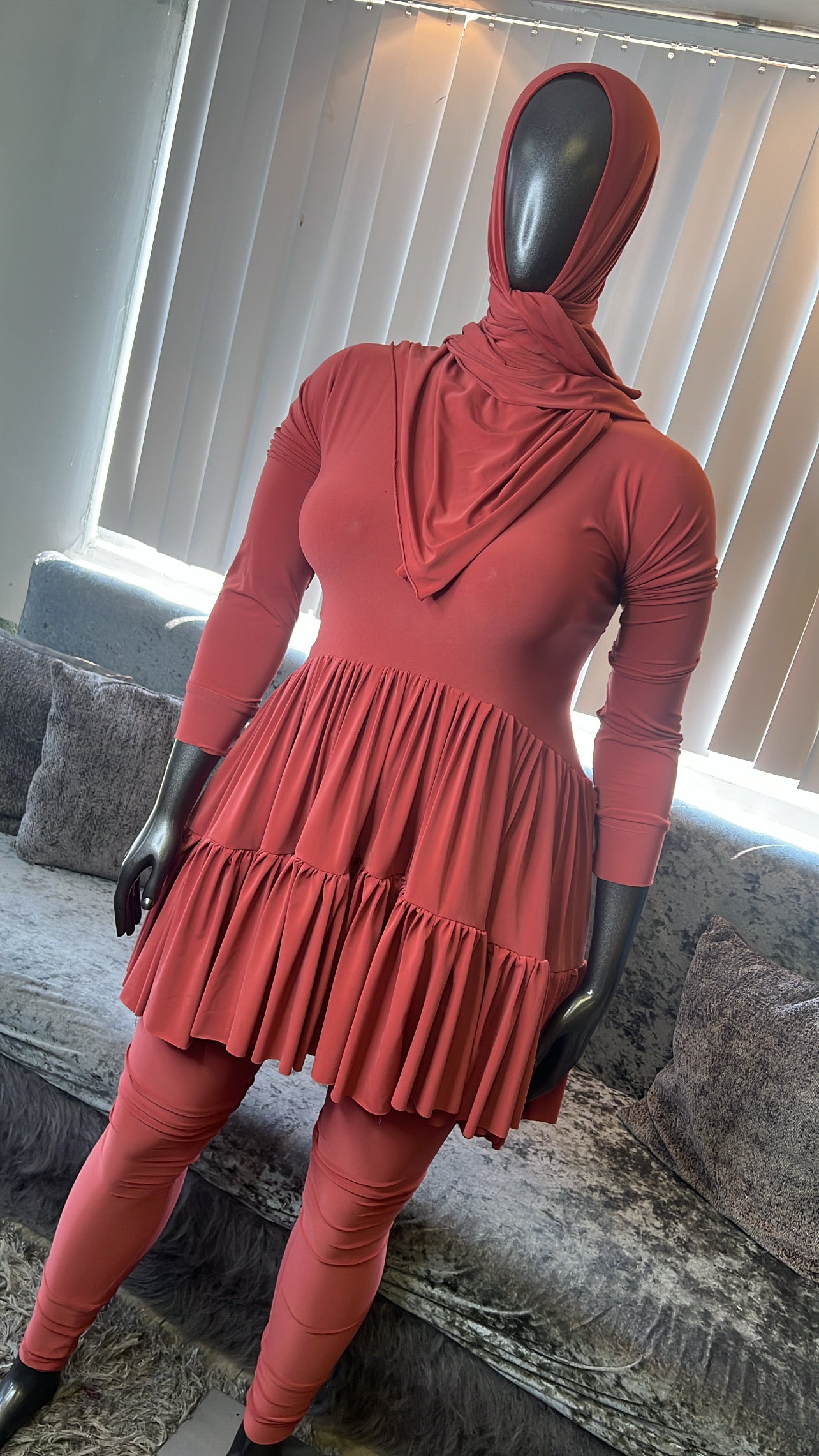 Papaya Flutter Frenzii Tunic Kombo