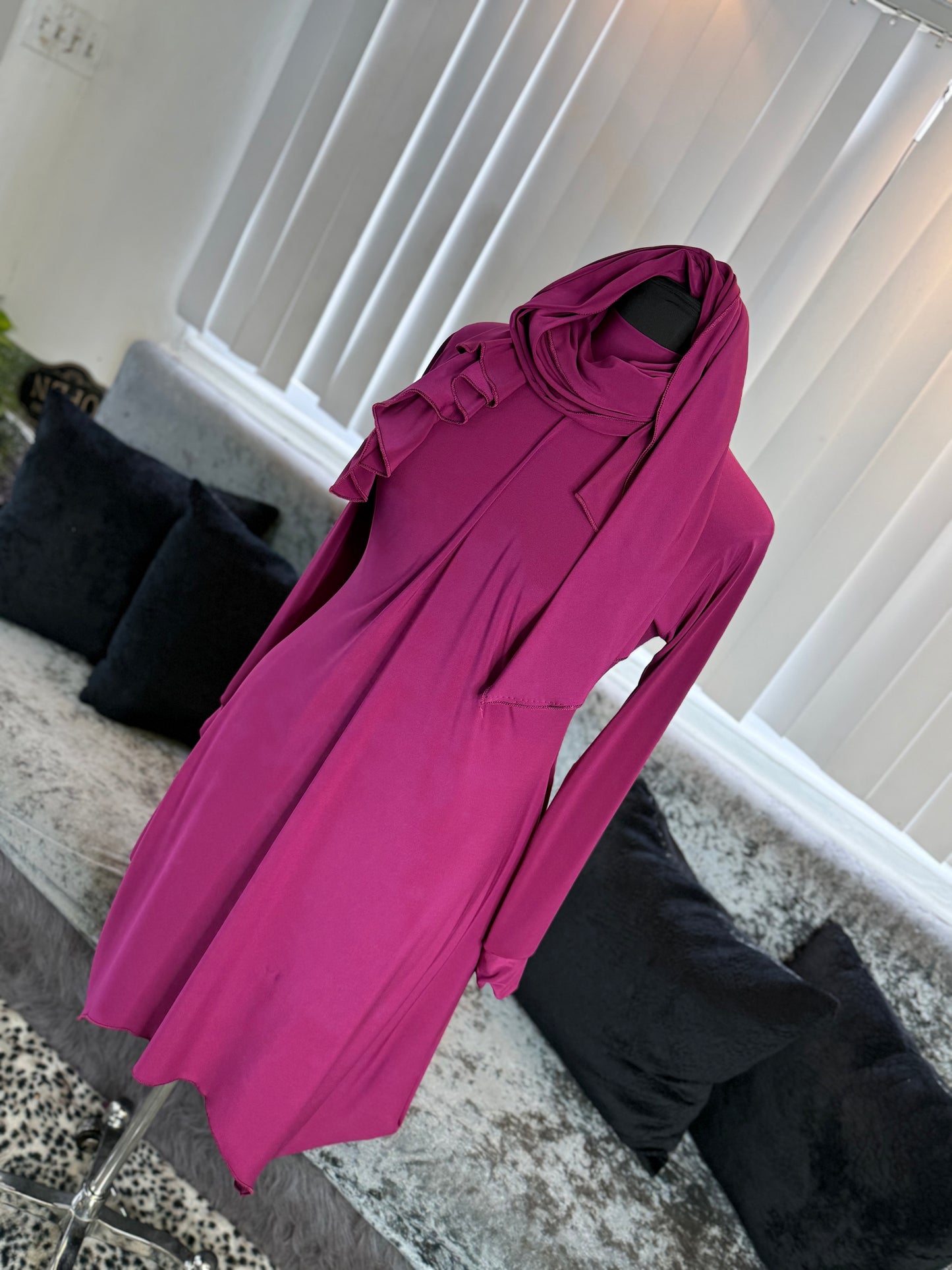 Romance Tunic ~ Fuscia