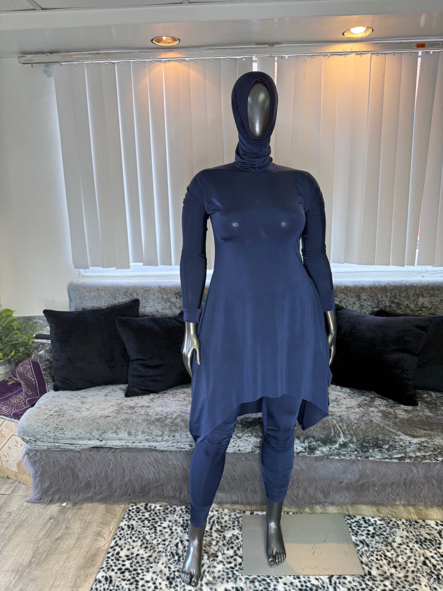 Navy Romance Burkini Kombo