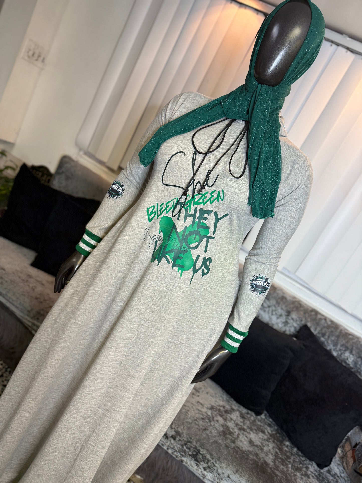 Eagles 🦅 Heat ~ Heather Hoodii ~ They Not Like Us