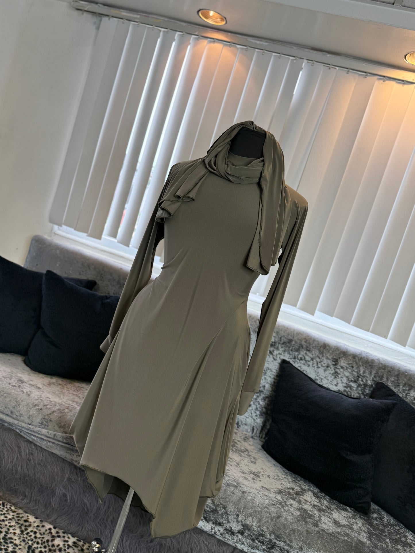 Romance Tunic ~ Olive