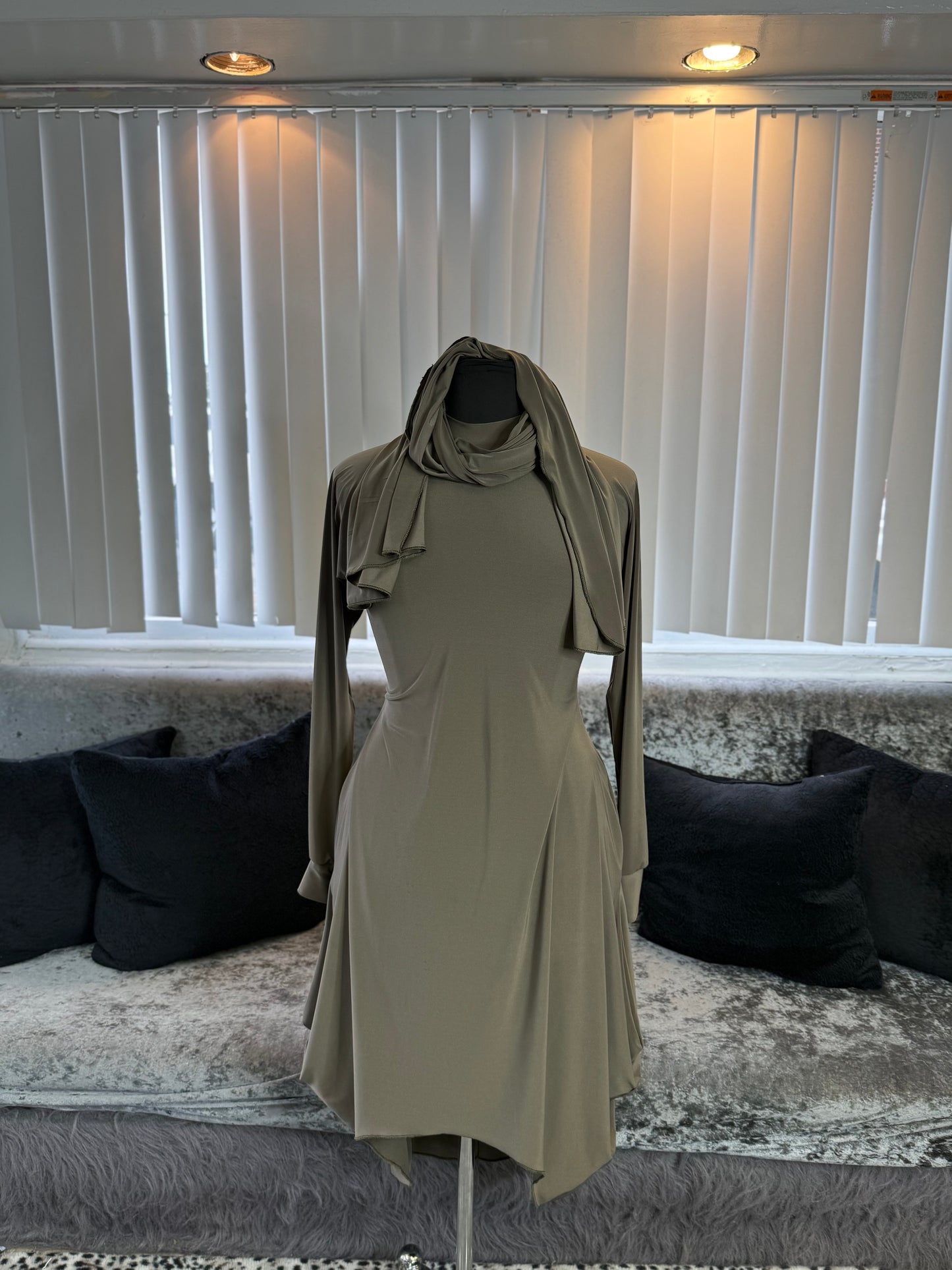 Romance Tunic ~ Olive