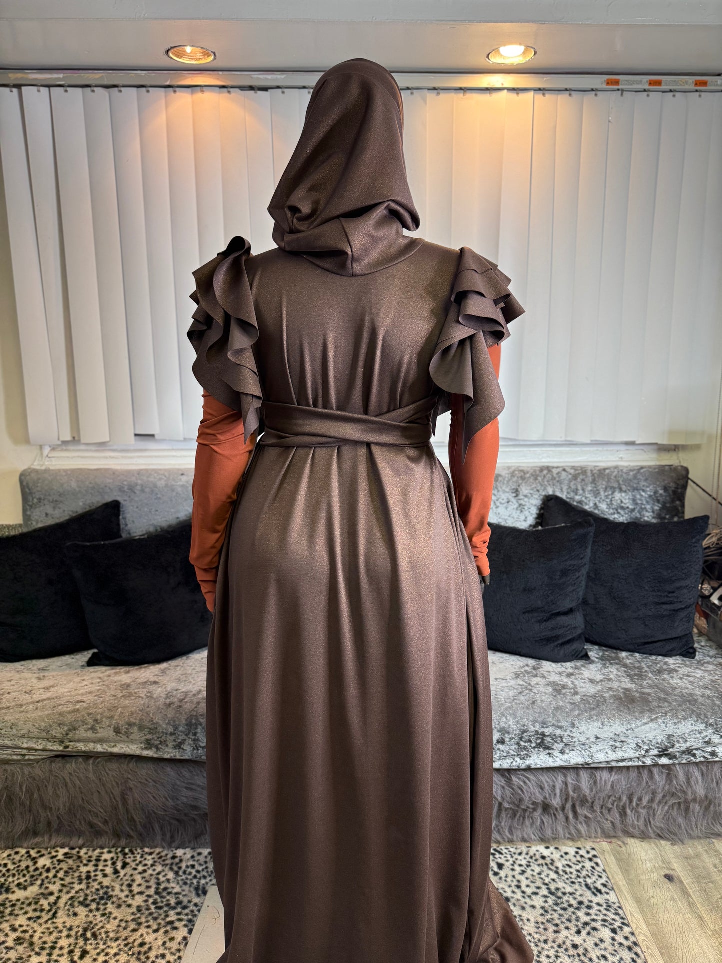 The Raegan Duster ~ Hoodii ~ Chocolate