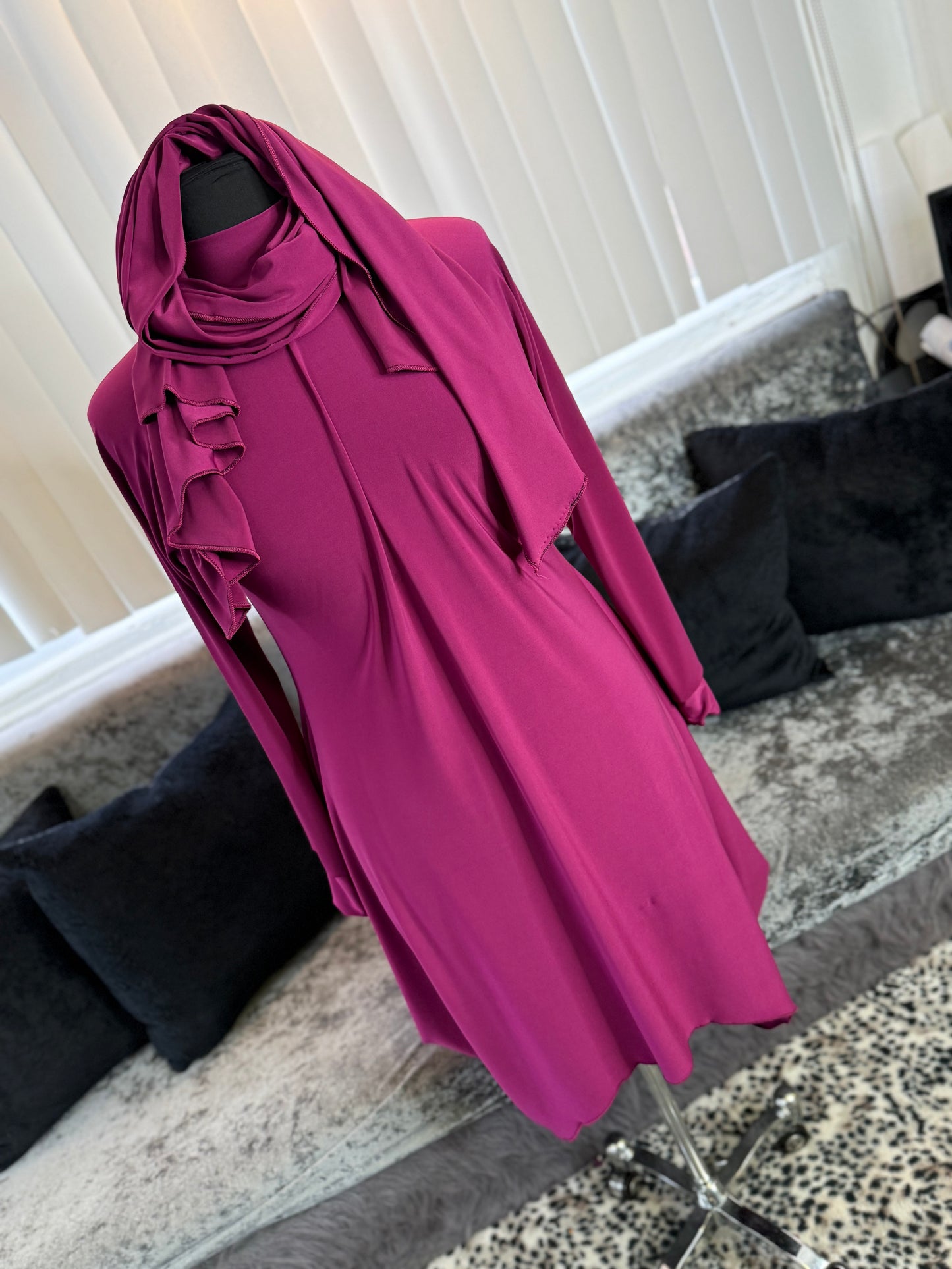 Romance Tunic ~ Fuscia