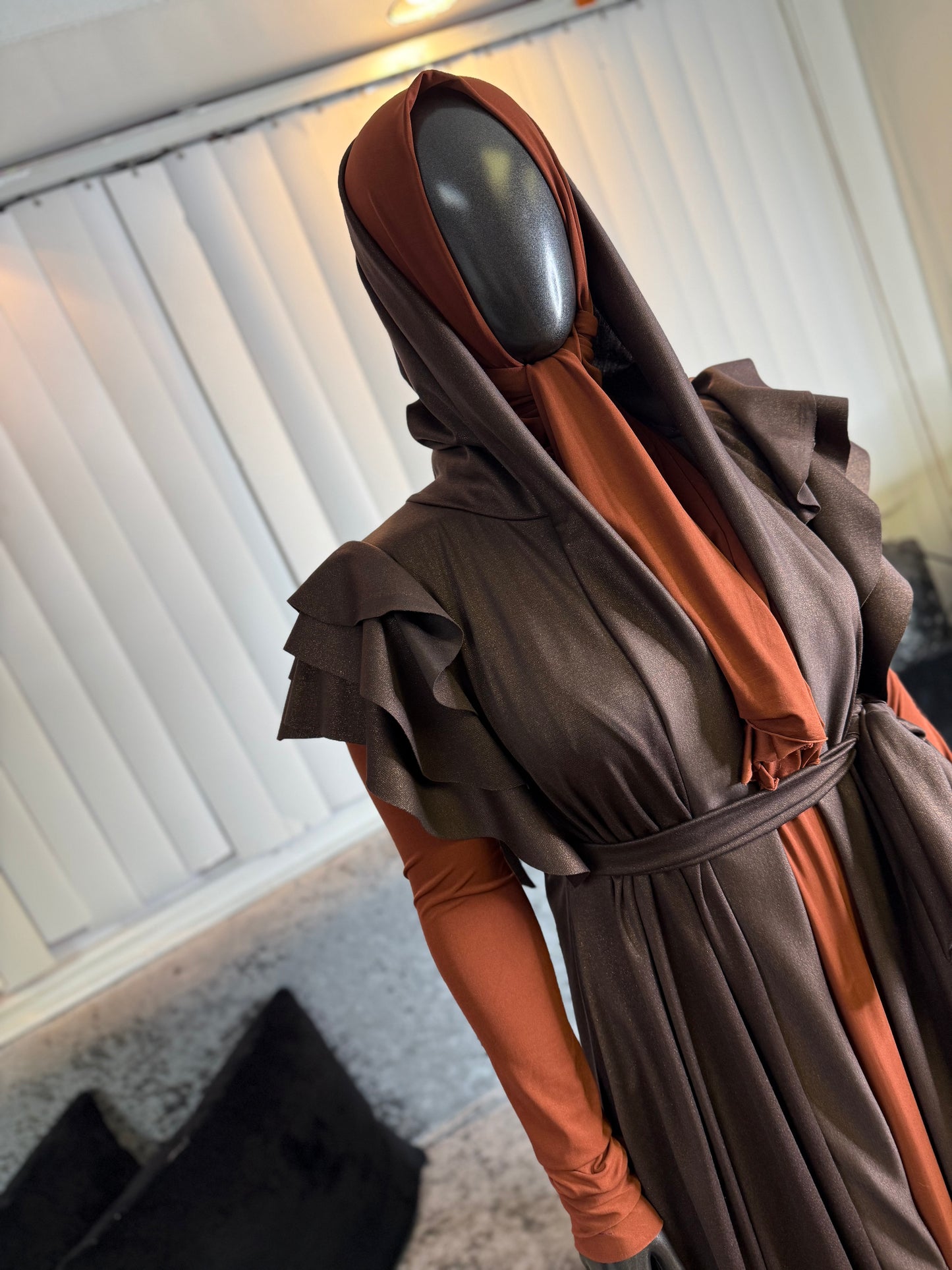 The Raegan Duster ~ Hoodii ~ Chocolate