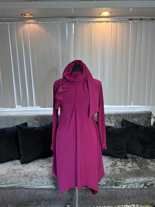 Romance Tunic ~ Fuscia