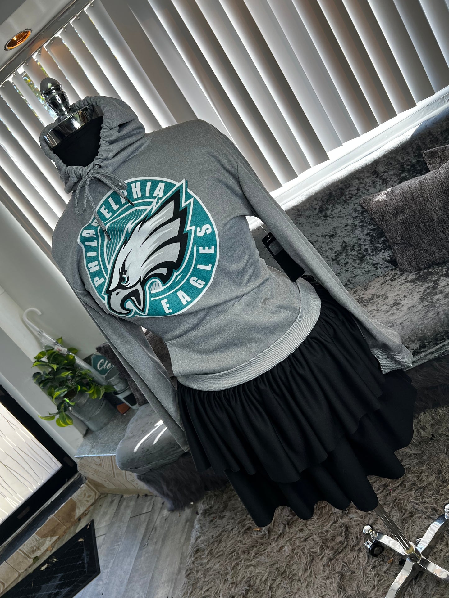 EaglesTwyst Heather Hoodie