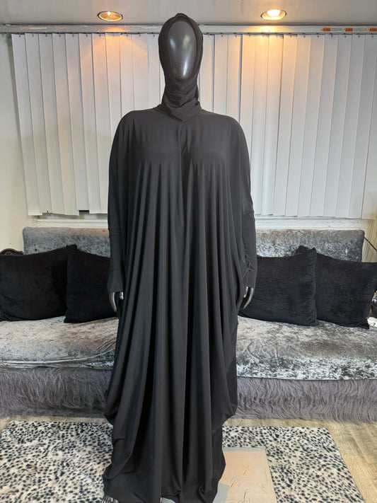 PMOverhead Abayah ~ Black