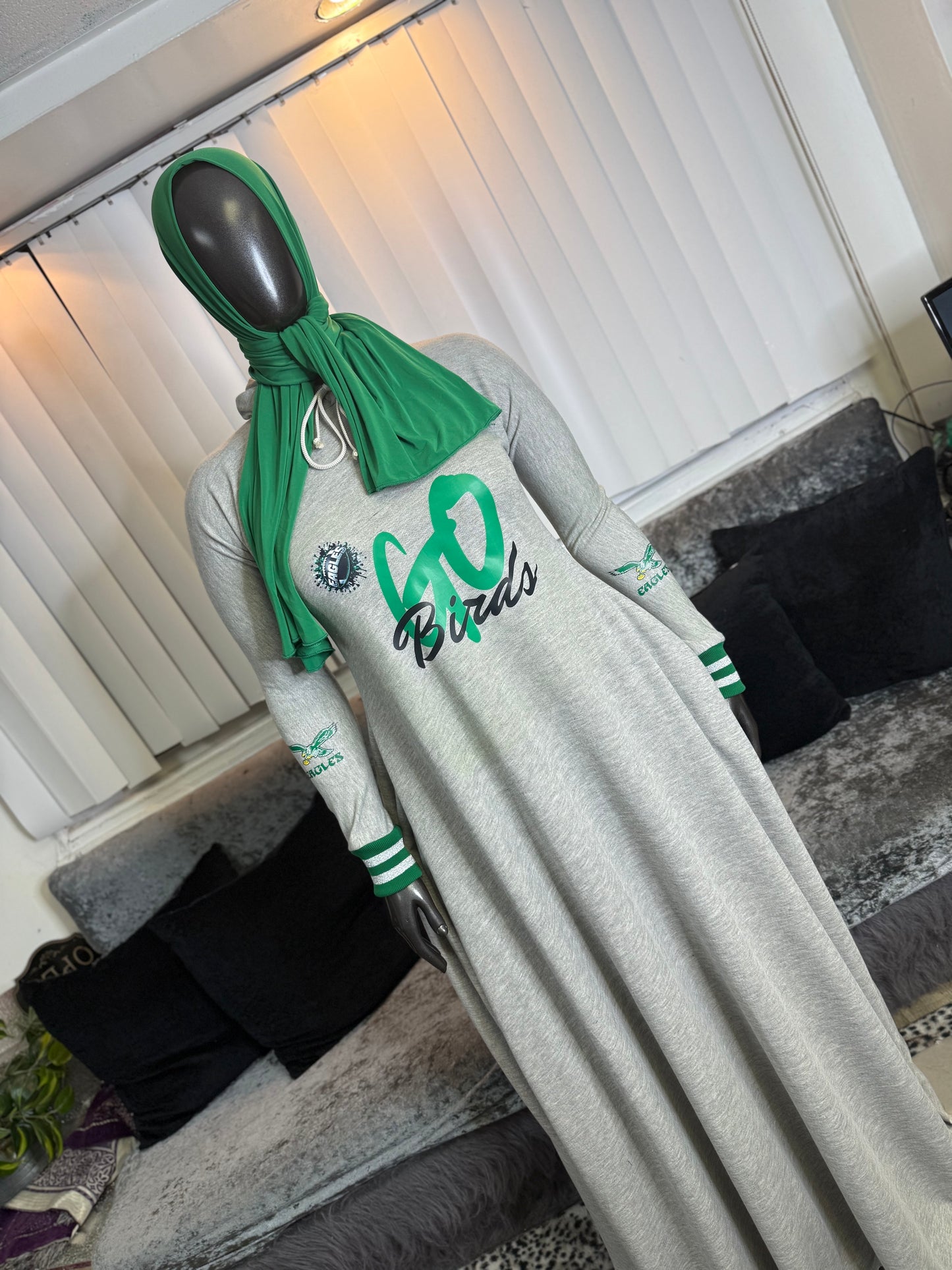 Eagles 🦅 Heat ~ Heather Hoodii~ Go Birds